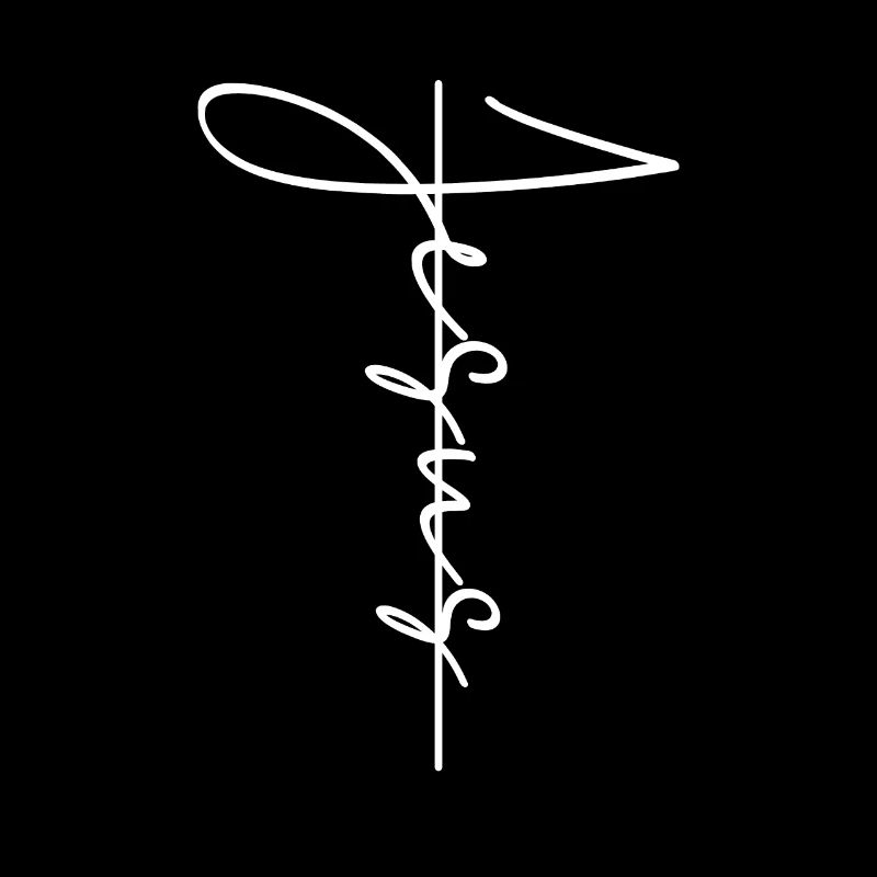 Jésus Écriture Dieu Foi Confirmation Amour Croix