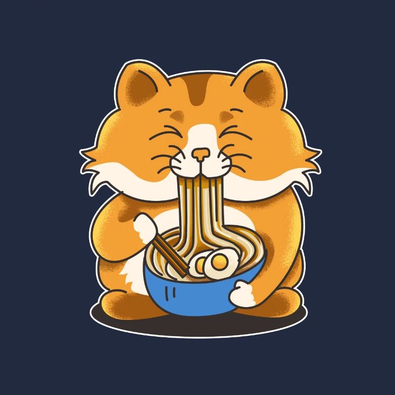 Chat gourmand (chat à rames)