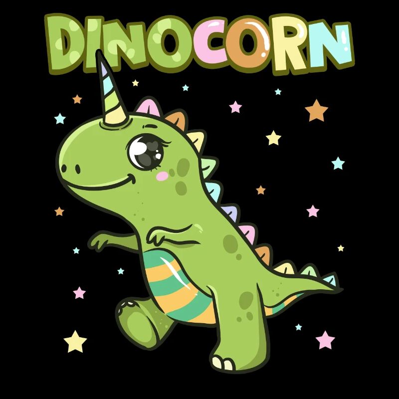 Netter Dinocorn Dinosaurier & Einhorn Unisaurier