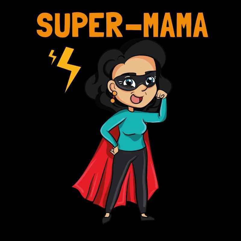 Super-Mama Mutter Geschenk Mama Heldin Muttertag