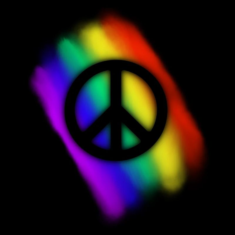 Regenbogen Peace