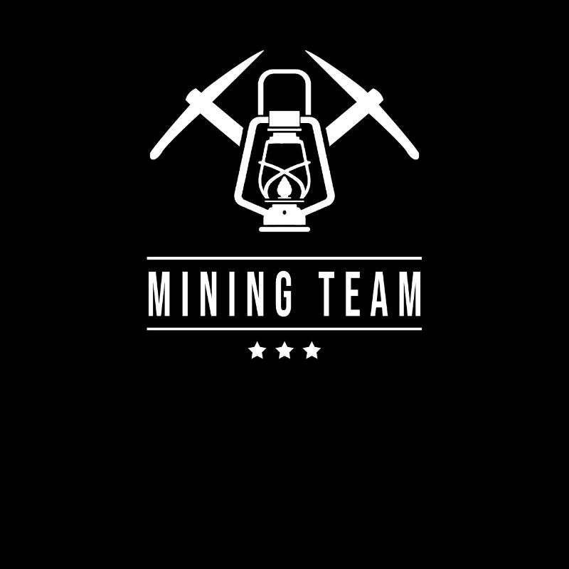 Bergarbeiter Team Bergbau Bergmann Untertagebau