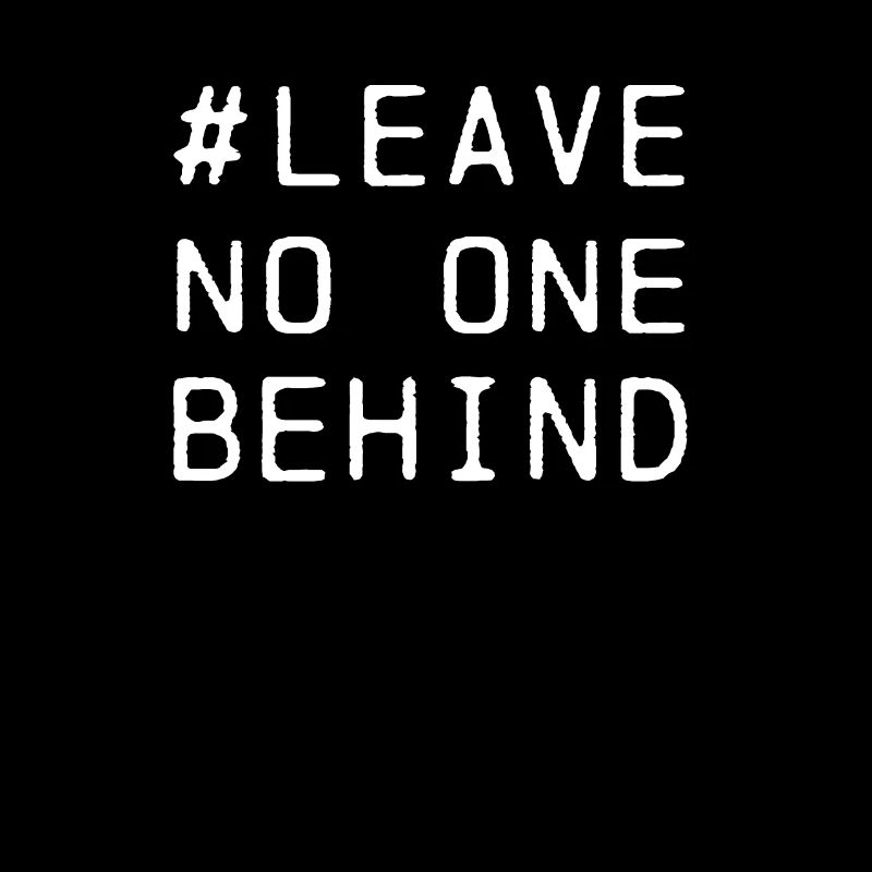 Leave no one Behind Proverbe Motif