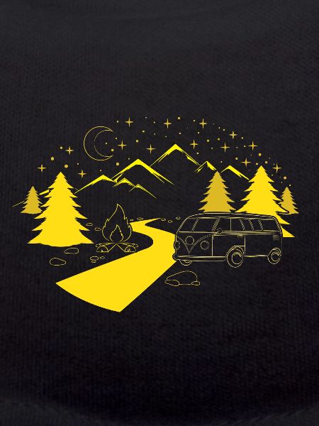 Camping Trailer-Happy Camper-Nature Lover