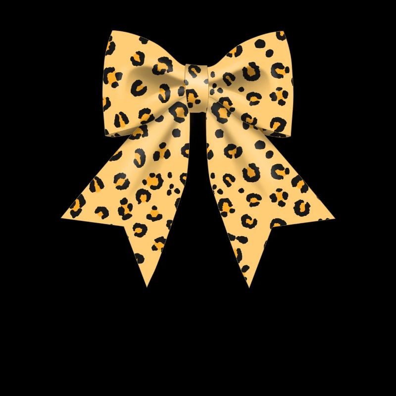 Große Schleife mit Leopard Muster Geschenk