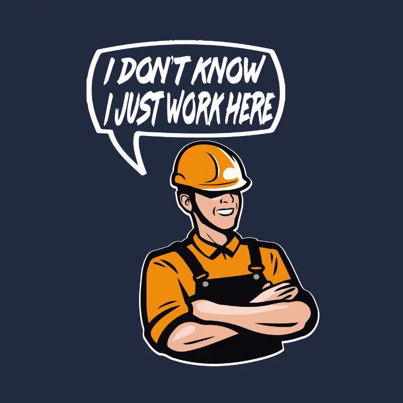 Construction worker construction site design