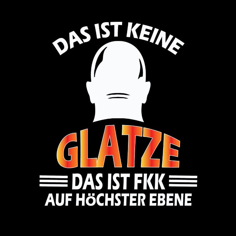 Glatze FKK