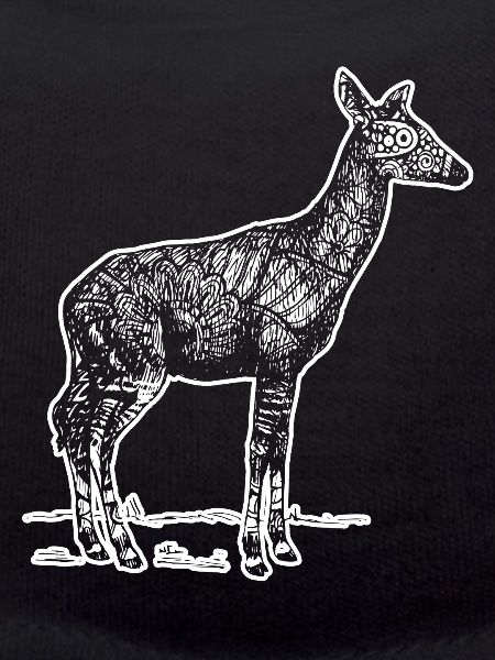 Okapi Okapi Blumenmuster