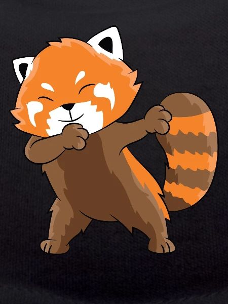 Dabbing Red Panda