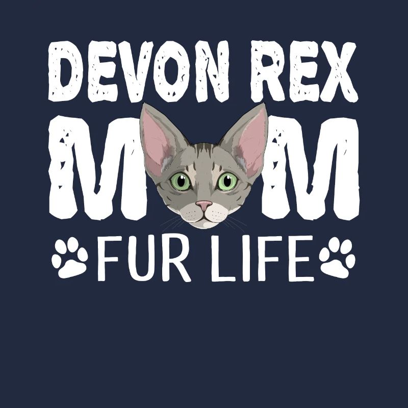 Devon Rex Katze Mutter Pelz Leben Kitty Wortspiel