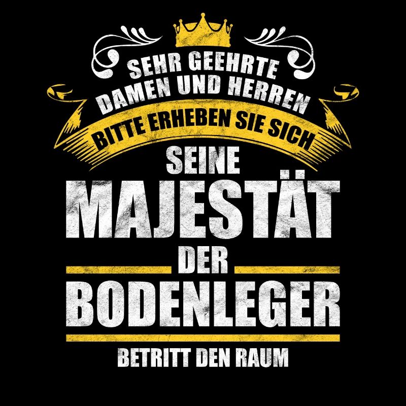 Bodenleger Handwerker Geschenk