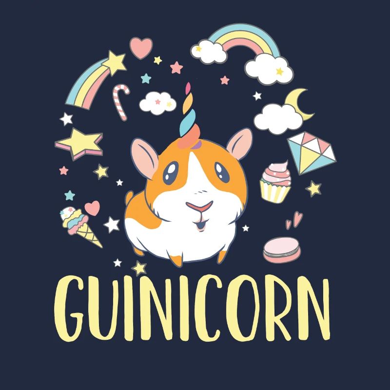 Licorne de cochon d'Inde