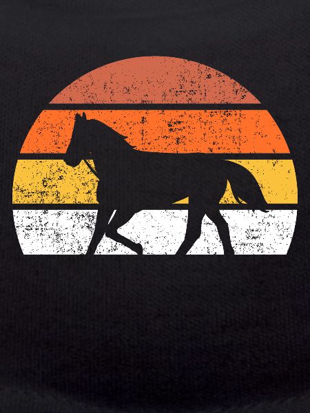 Pferd Retro