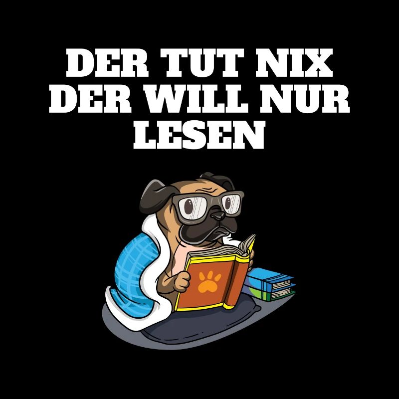 Lesen Leseratte Der tut nix der will nur lesen