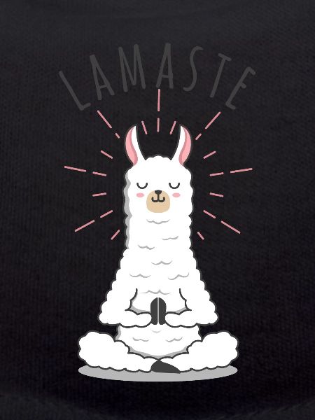 Llamaste | Kawaii Lama | Yoga Namaste