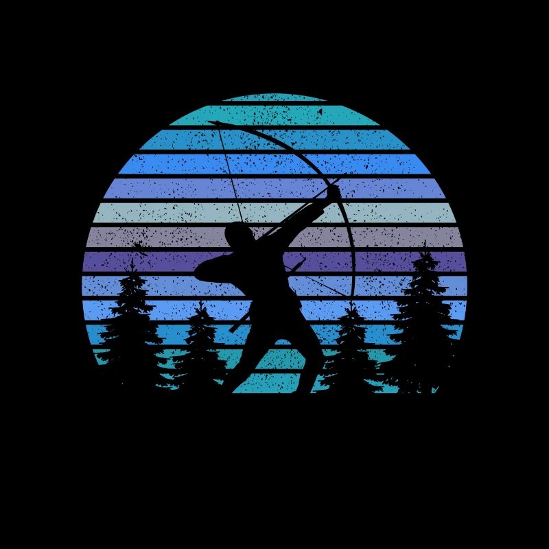 Archer cool avec flèche et arc cadeau