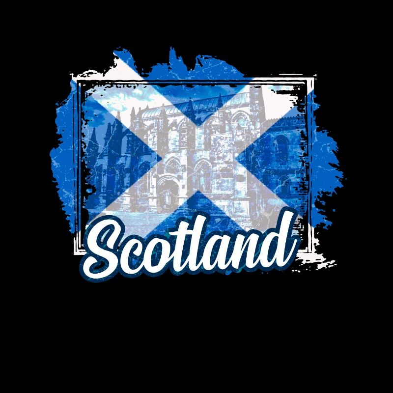 Schottland Flagge Schottisches Wappen Schotten