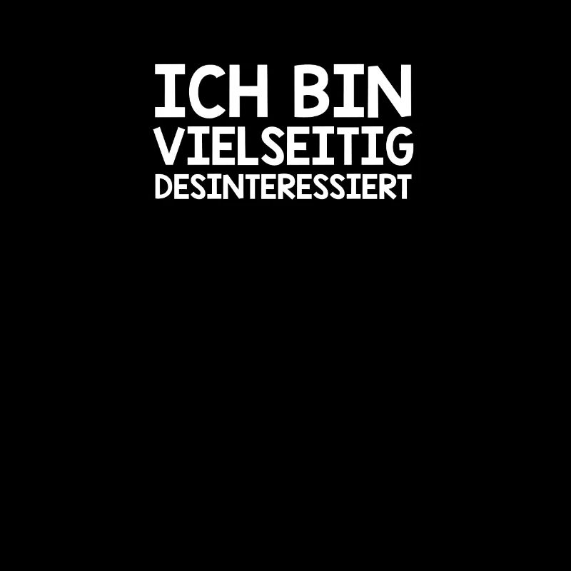 Lustiger Spruch Misanthrop desinteressiert
