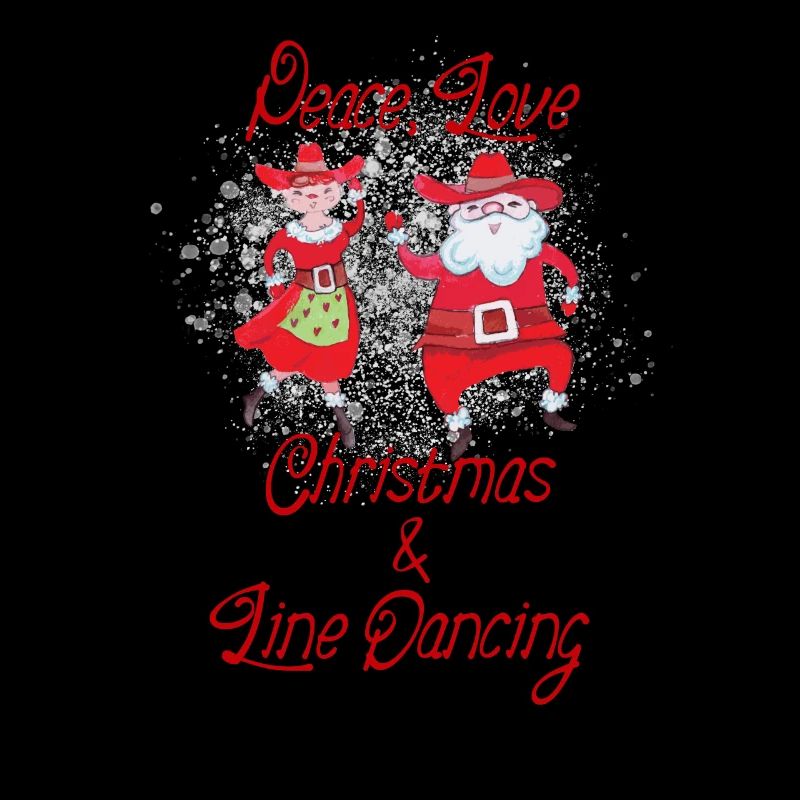 Christmas Linedance Gift T-Shirt