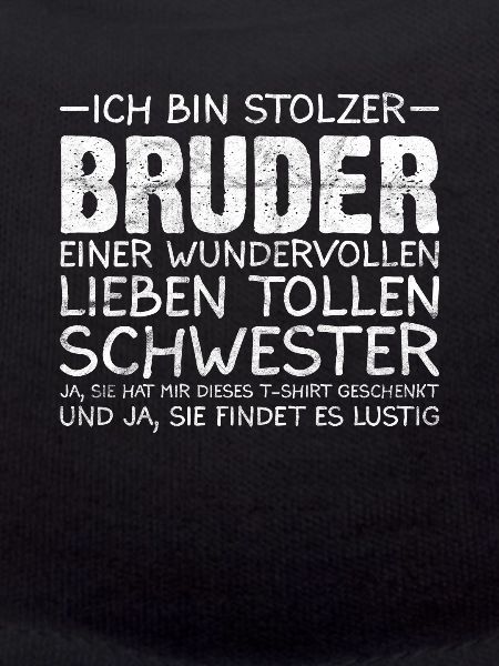 Stolzer Bruder