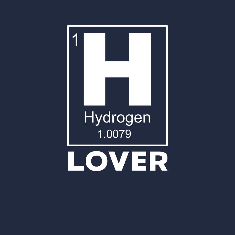 Amoureux de l'hydrogène pile à combustible H Hydrogène