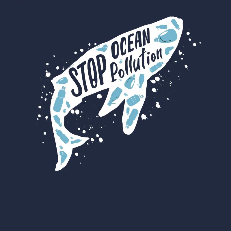 Halte à la pollution des océans Baleine