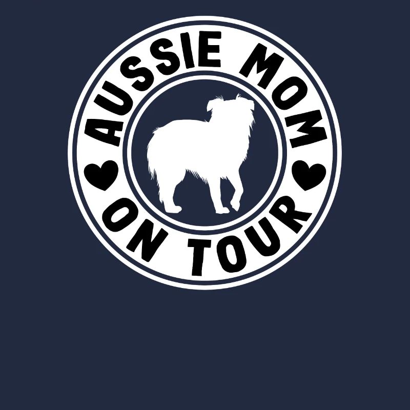 Australian Shepherd Mama Hund Aussie Geschenk Mom