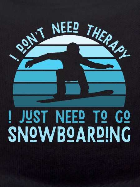 Snowboarding Therapy - Snowboarder
