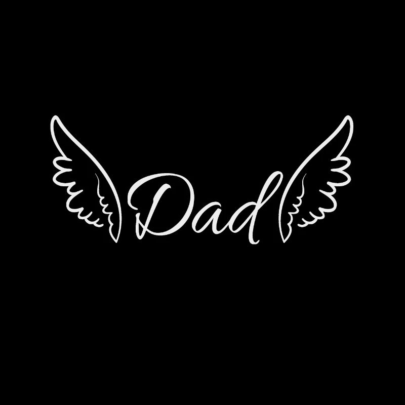 Dad Father Papa Angel Wing