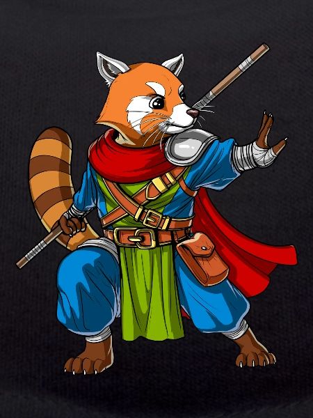 Red Panda Bear Ninja