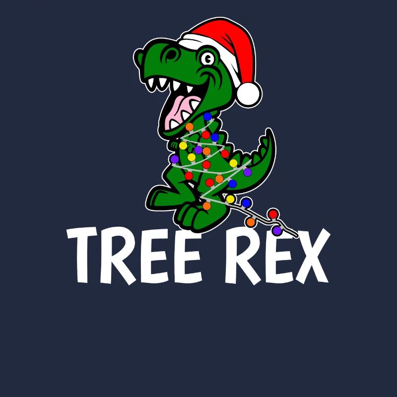 TREE REX Weihnachtsbaum Dinosaurier Geschenk X-Mas