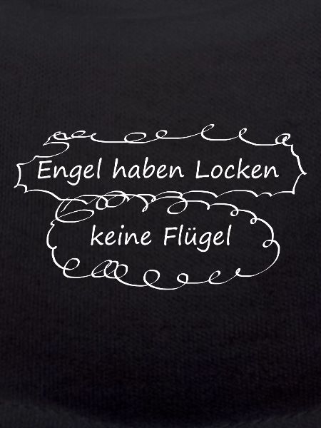 Engel mit Locken