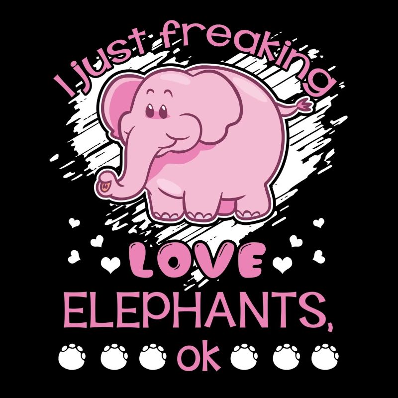 Elefant Freaking Love Elephants