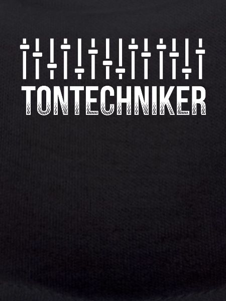 Tontechniker Geschenkidee Tontechnik