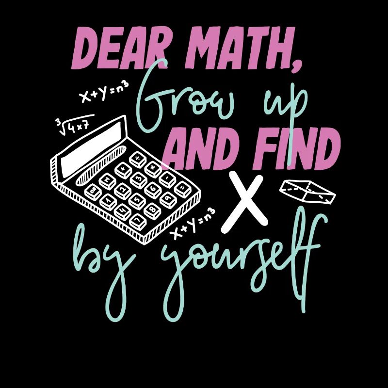 Math math gift girl