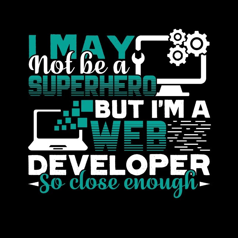 Webentwickler Ich bin ein Webentwickler