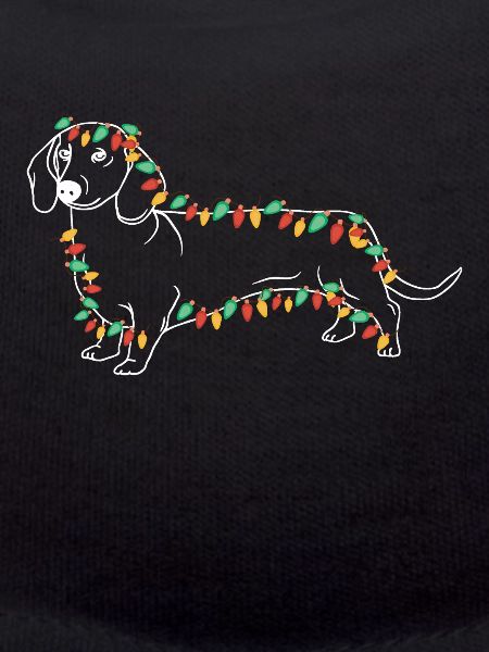 Dachshund Christmas funny dog