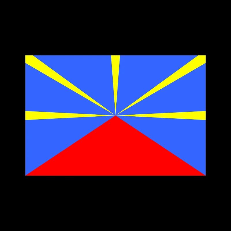 drapeau de l'île de la Réunion mahaveli 974