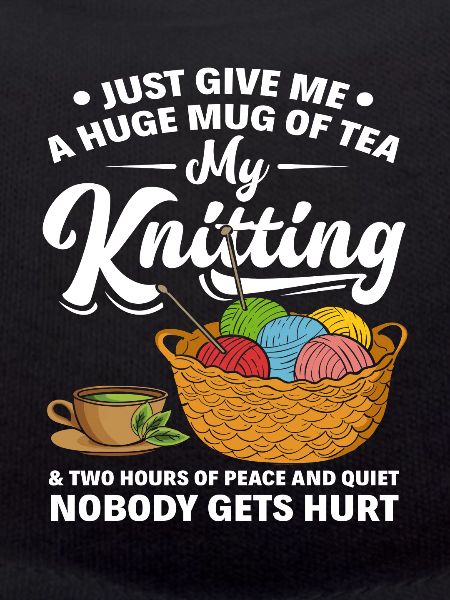 Knitting Funny Sayings
