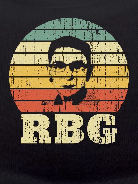 RBG Ruth Bader Ginsburg Tramonto in difficoltà