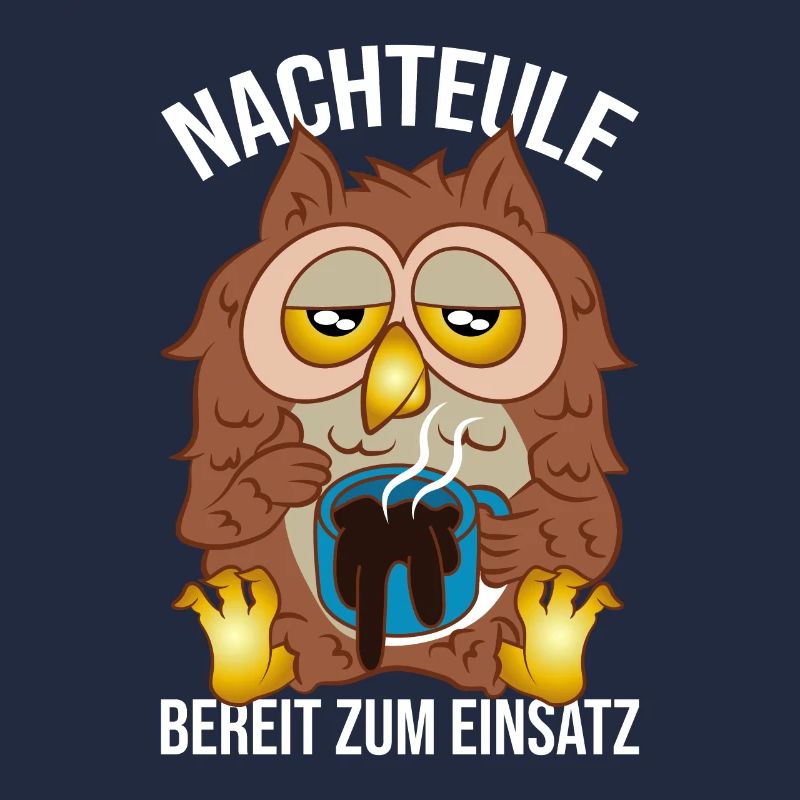 Nachteule Einsatz Nachtschicht Spätschicht