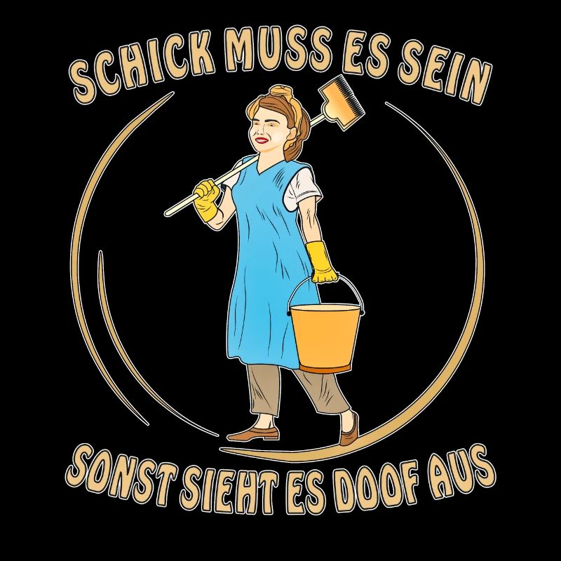 FRAU PUTZEN SCHICK MUSS ES SEIN