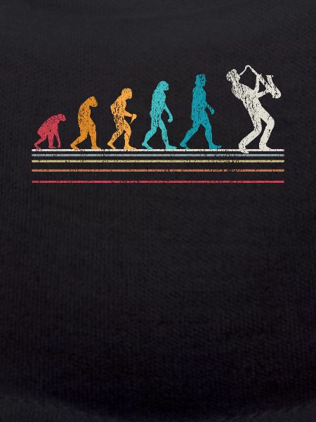 Saxophon Evolution Sax Retro Geschenk
