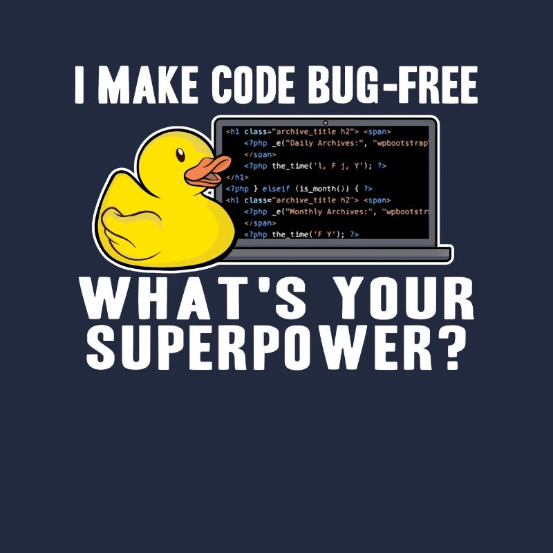 Programmierer Ente Programmieren Debugging Lustig
