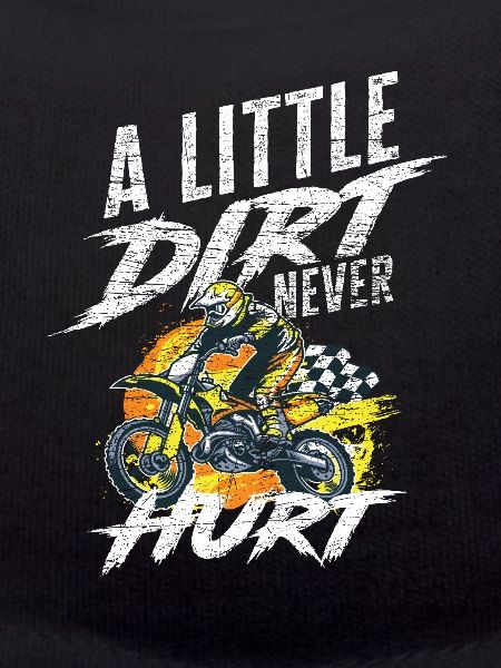 Funny motocross dirt mud