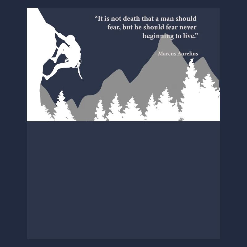 Commencez à vivre, citation stoïcienne de Marcus Aurelius