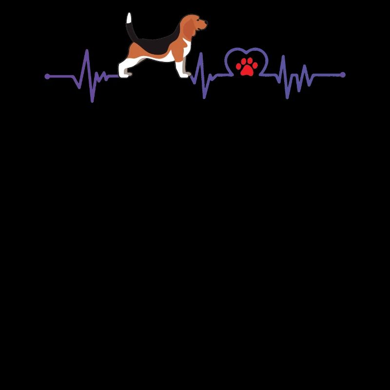 Chien Beagle mignon énonciation drôle