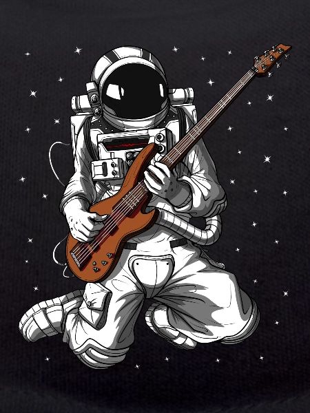 Astronaut Bass Guitarist
