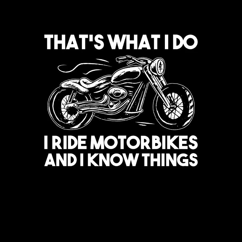 I love motorbikes