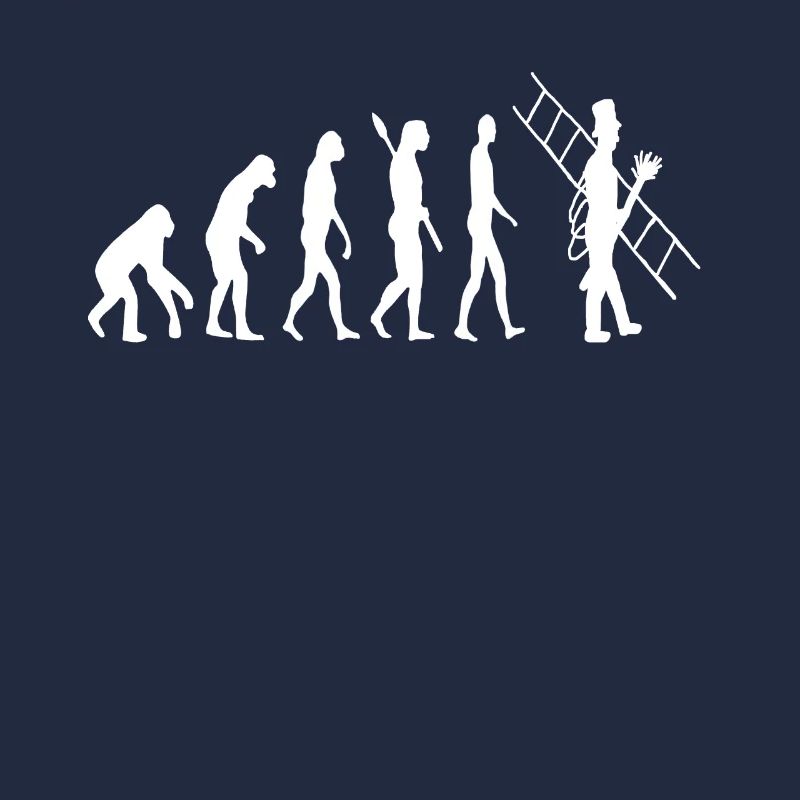 Schornsteinfeger Evolution Kaminkehrer Entwicklung